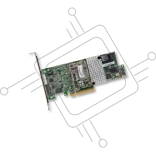 Контроллер LSI MegaRAID SAS9361-4I SGL  (LSI00415) SAS 12G, (PCI-E 3.0 x8, LP) , RAID 0,1,10,5, 4port (1*intSFF8643), Каб.отдельно