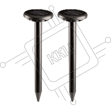 Набор ультразвуковых отпугивателей кротов на солнечной батарее (R30*2 black) REXANT
