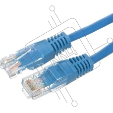 Патч-корд NTSS NTSS-PC-UTP-RJ45-5e-1.5-LSZH-BU NTSS-PC-UTP-RJ45-5E-1.5-LSZH UTP RJ-45 вил.-вилка RJ-45 кат.5E 1.5м синий LSZH (уп.:1шт) 26AWG