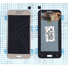 Дисплей для Samsung Galaxy E5 SM-E500 OLED золотой