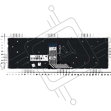 Клавиатура для ноутбука Lenovo Yoga 500-15, черная с подсветкой