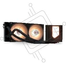 Водяное охлаждение для процессора/ Water Cooling System HSPD W1240 ARGB BLACK черный 120мм алюминий+медь 1800rpm 27db 4-pin 280W