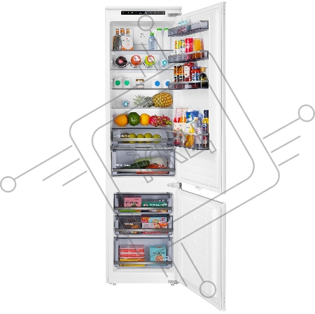 Холодильник-морозильник встраиваемый MAUNFELD MBF193SLFWGR