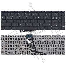 Клавиатура для ноутбука HP Pavilion 15-ab 17-ab черная