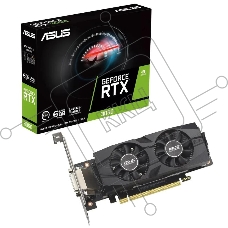 Видеокарта ASUS RTX3050 6GB RTX3050-O6G-LP-BRK PCIE16 RTX3050,DVI,HDMI,DP,6G,D6