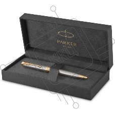 Ручка шариковая Parker Sonnet Core K527 (CW1931507) Stainless Steel GT M черн. черн. подар.кор.