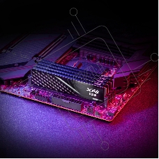 Память DDR5 8GB 5600MHz A-Data AX5U5600C468G-SLABBK XPG Lancer Blade RTL Gaming PC5-44800 CL46 DIMM 288-pin 1.1В single rank с радиатором Ret