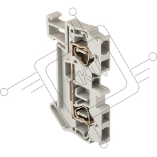 Колодка клеммная JXB-ST-4 41А самозажимная сер. PROxima EKF plc-jxb-st-4