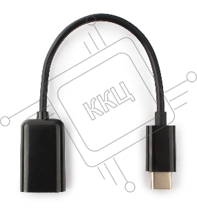 Переходник Cablexpert Переходник USB OTG, USB Type-C/USB 2.0F, пакет (A-OTG-CMAF2-01)