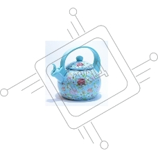 Чайник для плиты KELLI KL-4455 эмалированный