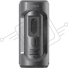 Видеопанель Dahua DHI-VTO2101E-P-S1 цветной сигнал CMOS цвет панели: серый