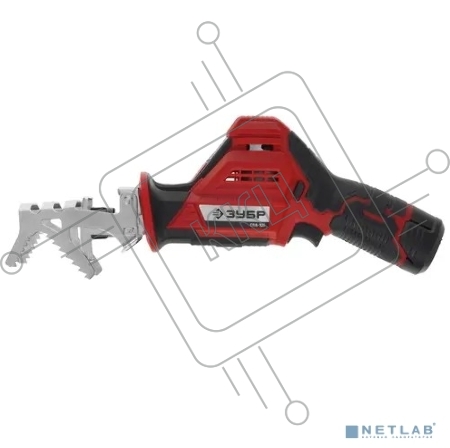 Пила сабельная. ЗУБР 12В, 1 АКБ (2Ач), в коробке, СПЛ-125-21