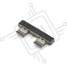 Разъем USB-C I/O MacBook Pro 13 Retina A1708 Late 2016 Mid 2017