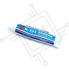 Клей-герметик силиконовый Kafuter K-704 белый 45 грамм
