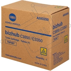 Картридж лазерный Konica-Minolta bizhub C3350/C3850 желтый TNP-48Y