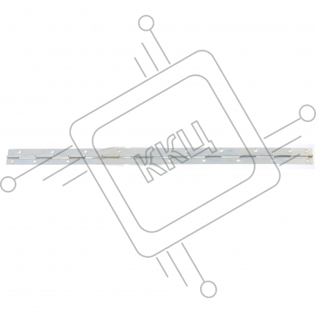 Петля рояльная  L-750 мм, цинк, (Металлист)// Россия