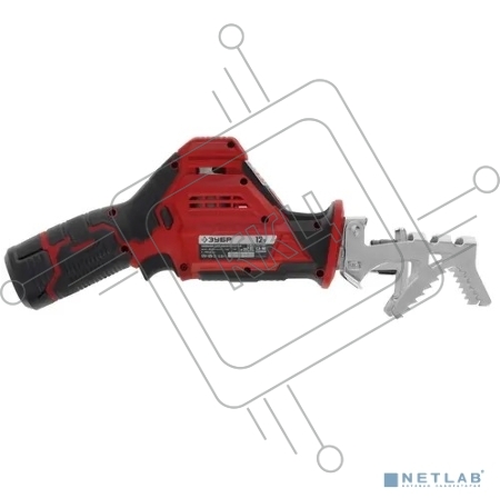 Пила сабельная. ЗУБР 12В, 1 АКБ (2Ач), в коробке, СПЛ-125-21