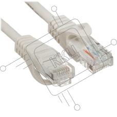 Патч-корд ACD-LPU5E-15A сat.5e UTP 24AWG 4Pair, 7/0.18мм CCA Серый, 1.5м