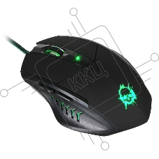 Мышь проводная Oklick 815G черный, 2400 dpi, USB, кнопки - 6