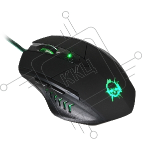 Мышь Oklick 815G black optical (2400dpi) USB Gaming (6but)