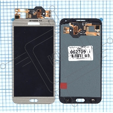 Дисплей для Samsung Galaxy E7 SM-E700 OLED золотой