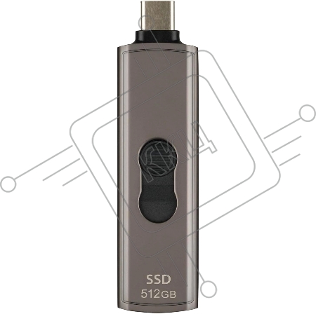 Накопитель SSD Transcend USB-C 512GB TS512GESD330C ESD330C серый