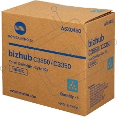 Картридж лазерный Konica-Minolta bizhub C3350/C3850 синий TNP-48C