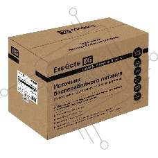 Источник бесперебойного питания ExeGate SpecialPro UNB-1200.LED.AVR.2SH.3C13 <1200VA/750W, LED, AVR, 2*Schuko+3*C13, съемн.кабель, металлический корпус, Black>