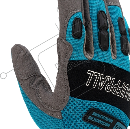 Перчатки универсальные комбинированные, с защитными накладками, STYLISH, размер M (8)// Gross