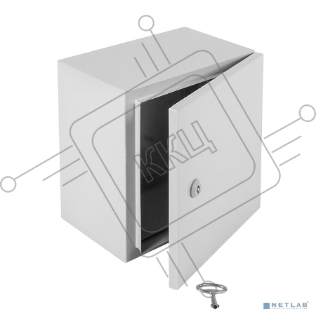 Монтажные шкафы, стойки Elbox Электротех. распред. шкаф IP66 навесной (В400*Ш400*Г210) EMW c одной дверью (EMW-400.400.210-1-IP66)