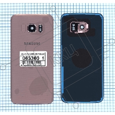 Задняя крышка для Samsung G935F Galaxy S7 Edge розовая