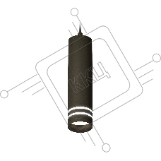 Светильник Ambrella Light XP6356003 SBK/FR черный песок/белый матовый MR16 GU5.3 (A2302, C6356, N6236)