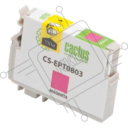 Картридж струйный Cactus CS-EPT0803 пурпурный для Epson Stylus Photo P50 (11,4ml)