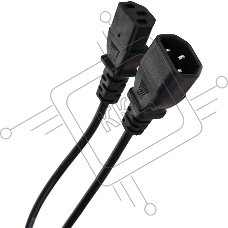 Кабель монитор - компьютер (UPS to устройство) 220V 1.8м VCOM/TELECOM