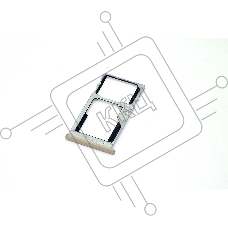 Лоток для SIM-карты Meizu U20 золотой