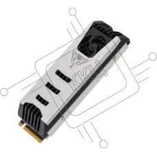 Накопитель SSD Patriot Viper PV553, 1Tb, PCIe 5.0 x4, M.2 2280, NVMe, R/W 11700/9500, активное охлаждение