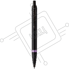 Ручка шариковая Parker IM Vibrant Rings K315 (CW2172951) Amethyst Purple PVD M син. черн. подар.кор.