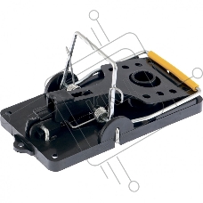 Мышеловка пластиковая открытая, металлический механизм, малая, 100х45 мм, 2 шт. Сибртех