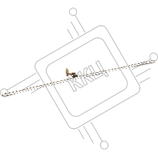 Подсветка LED матрицы для MacBook Air 11 A1370 A1465 Late 2010 - Early 2015