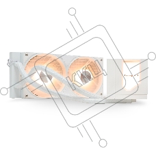Водяное охлаждение для процессора/ Water Cooling System HSPD W1240 ARGB белый 120мм алюминий+медь 1800rpm 27db 4-pin 280W