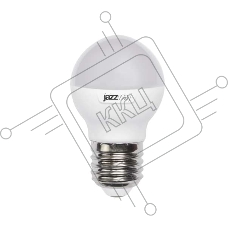 Лампа светодиодная PLED-SP G45 9Вт шар 5000К холод. бел. E27 820лм 230В JazzWay 2859662A