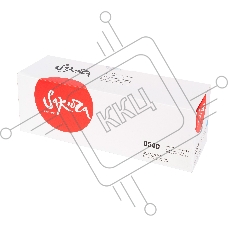Картридж Sakura CRG054C для Canon i-SENSYS LBP 621Cw/ 623Cdw, MF 641Cw/ 643Cdw/ 645Cx, голубой, 1200 к.