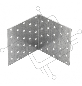 Крепежный уголок равносторонний, KUR 100x100x100 мм, Россия// Сибртех