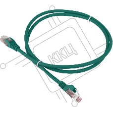 Патч-корд LANMASTER LSZH UTP кат.6, 1.5 м, зеленый