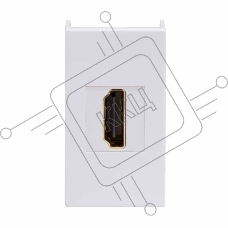 Розетка мультимедийная HDMI 1-м 1мод. Viva бел. DKC 41018