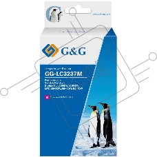 Картридж струйный G&G GG-LC3237M пурпурный (18.4мл) для Brother HL-J6000DW/J6100DW