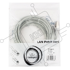 Патч-корд FTP Cablexpert кат.6, 3м, литой, многожильный (серый)