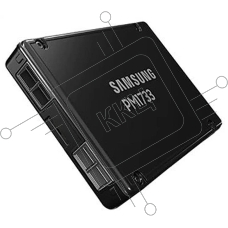 Накопитель SSD Samsung PM1733, 7.68Tb, U.2, NVMe, R/W 7000/3800