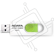 Флеш диск 64GB USB 3.2 Gen1 AUV320-64G-RWHGN White/Green
