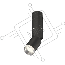 Светильник Ambrella Light XM6313100 SBK/PSL черный песок/серебро полированное MR16 GU5.3 (C6323, A2060, A2221, C6313, N6132)
